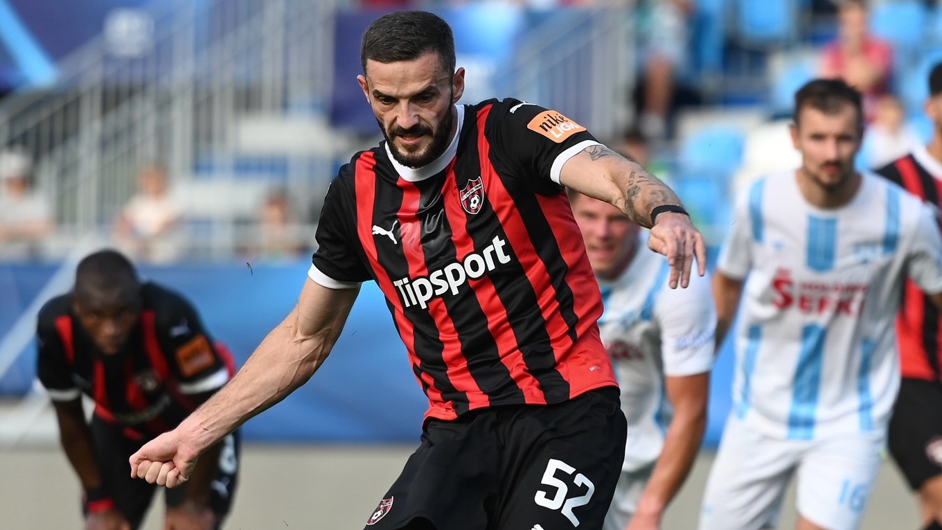 Momentka zo zápasu.