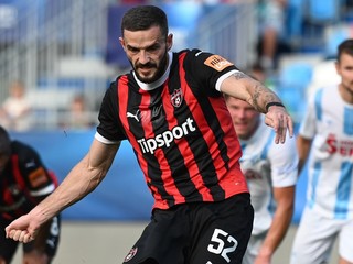 Momentka zo zápasu.