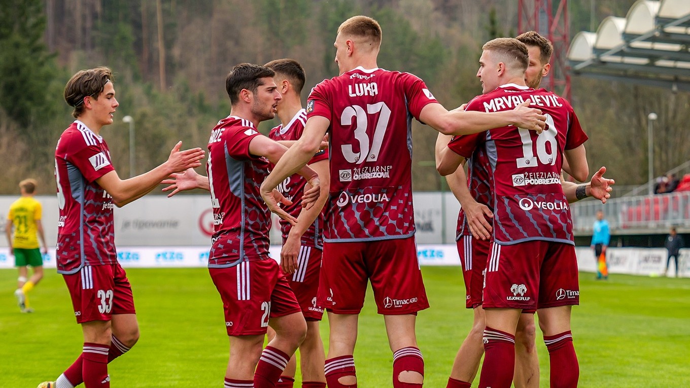 Hráči FK Železiarne Podbrezová