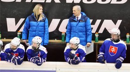Slovenské hokejistky. 
