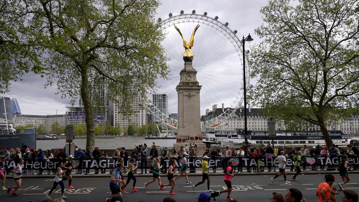 Londýnsky maratón.