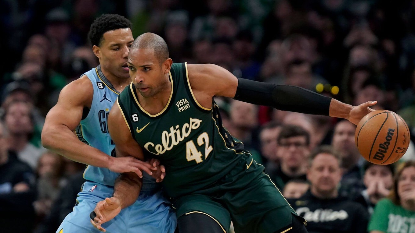 Zápas medzi Boston Celtics - Memphis Grizzlies.
