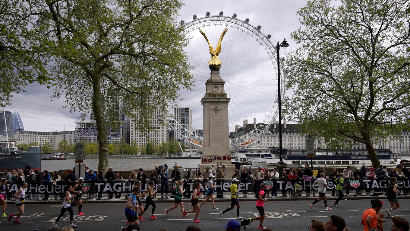 Londýnsky maratón.