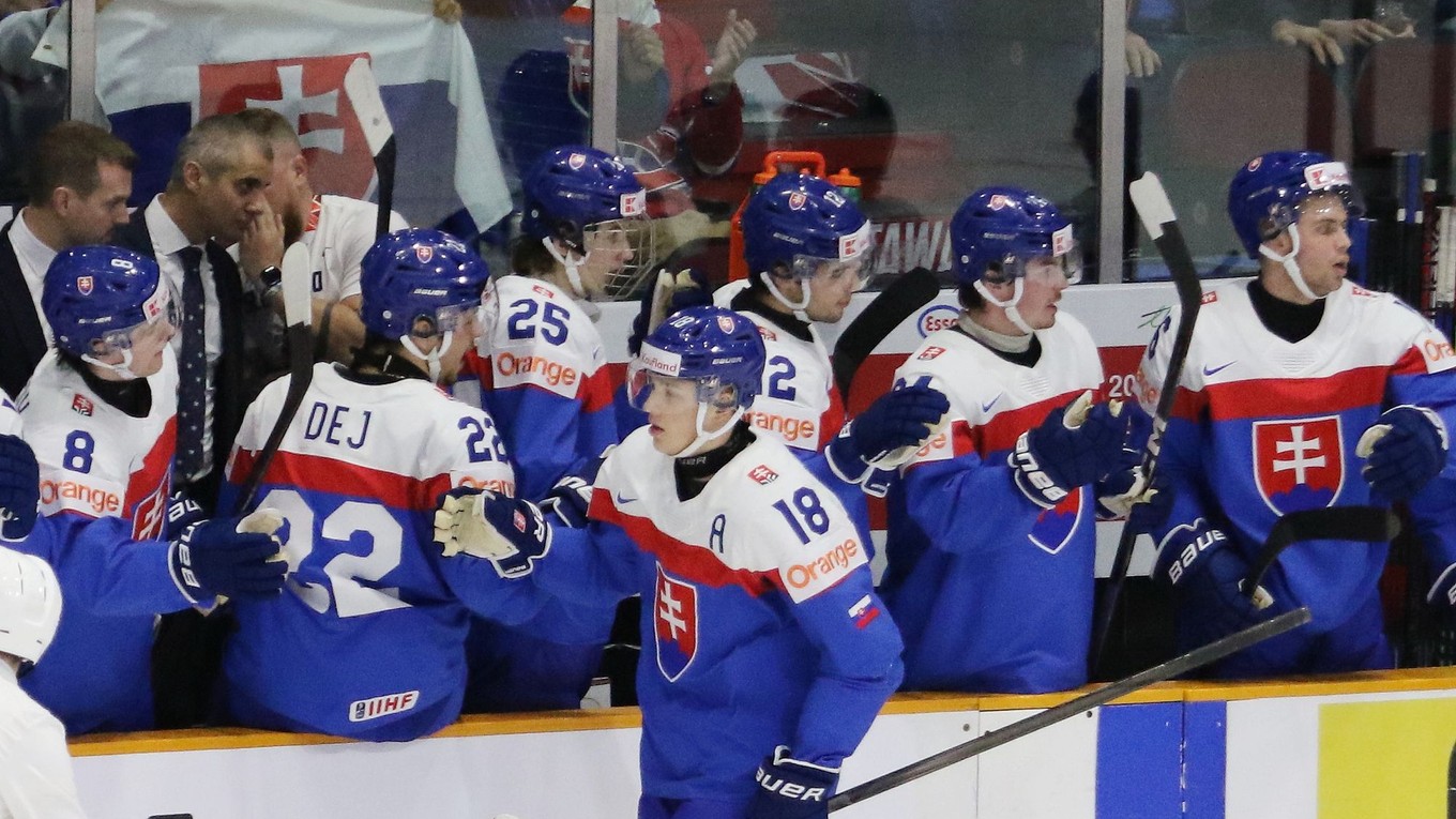 Slovenská striedačka na MS U20 2025.