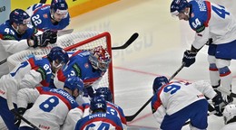 Slovenskí hokejisti pred zápasom Slovensko - Rakúsko v skupine A na MS v hokeji 2025.