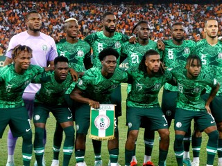 Futbalisti Nigérie. 