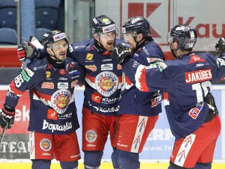 Hokejisti HKM Zvolen.