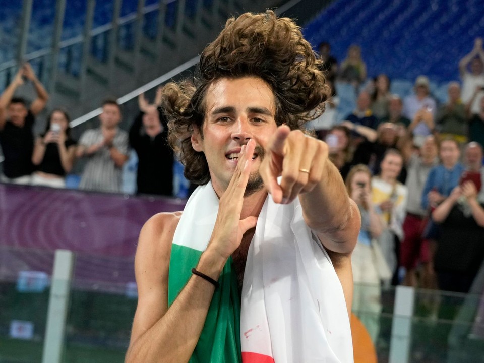 Gianmarco Tamberi získal zlato na ME v atletike 2024.