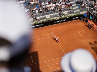 Novak Djokovič na ATP Masters 1000 v Ríme.