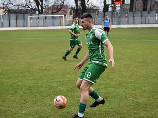 Mário Jacko v drese ŠK Odeva Lipany.