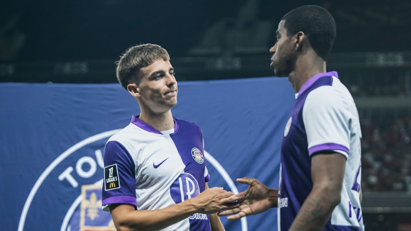 Mário Sauer (vľavo) v drese FC Toulouse