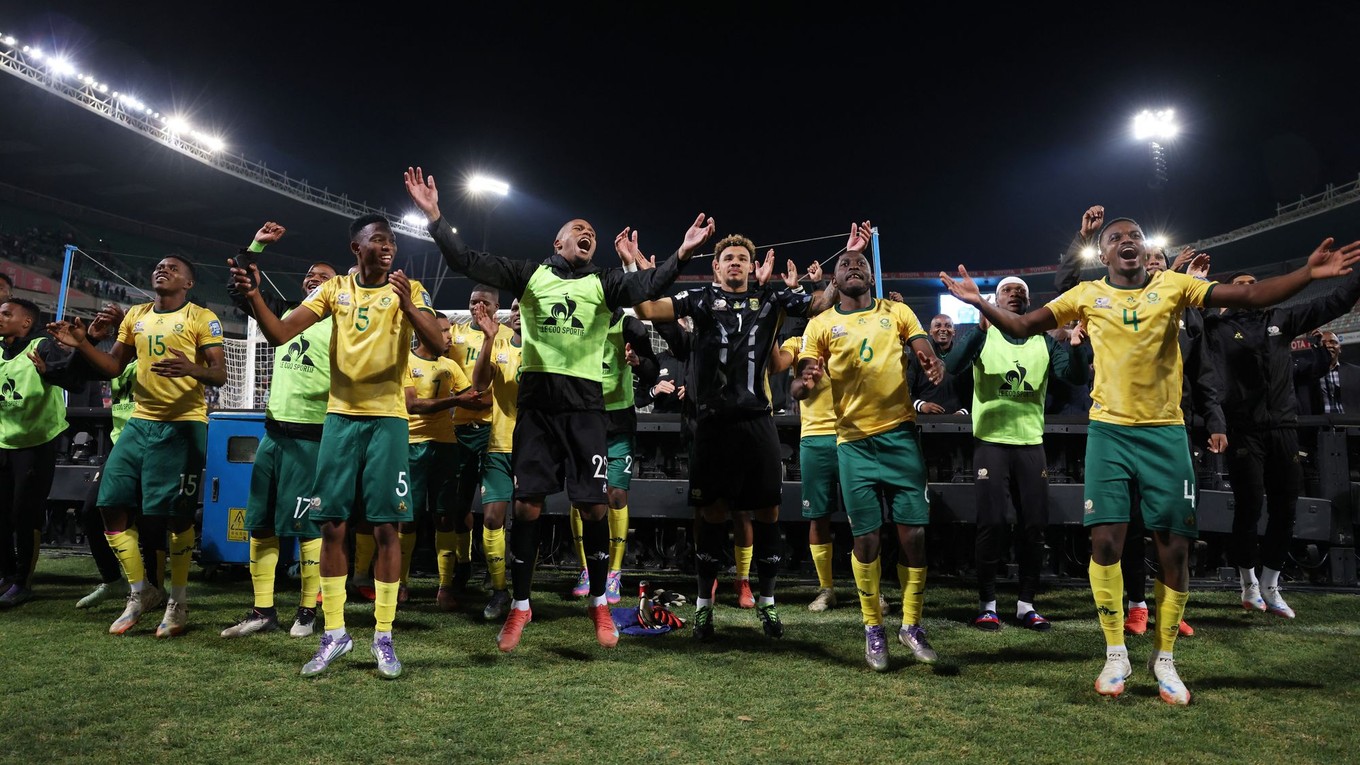 Hráči Juhoafrickej republiky.