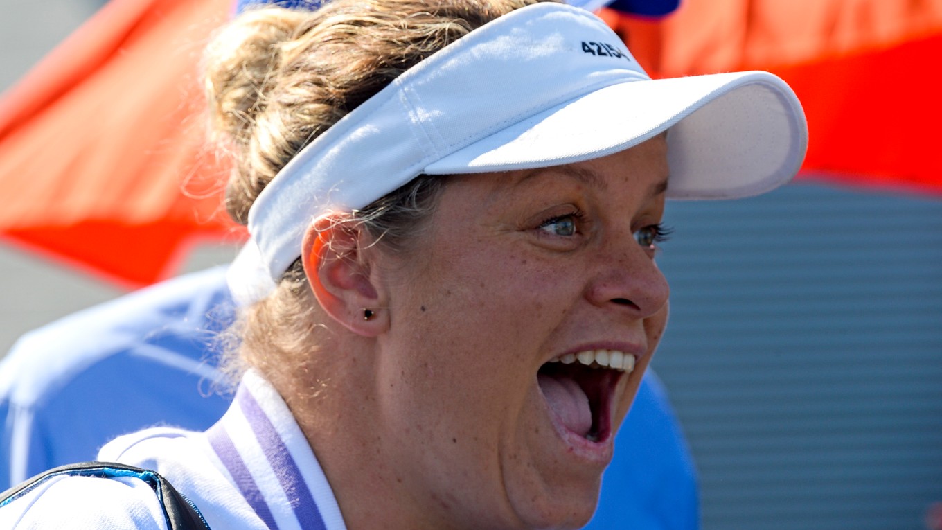 Belgická tenistka Kim Clijstersová.