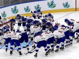 Slovensko vs. Lotyšsko, online prenos s MS v hokeji do 20 rokov 2022.