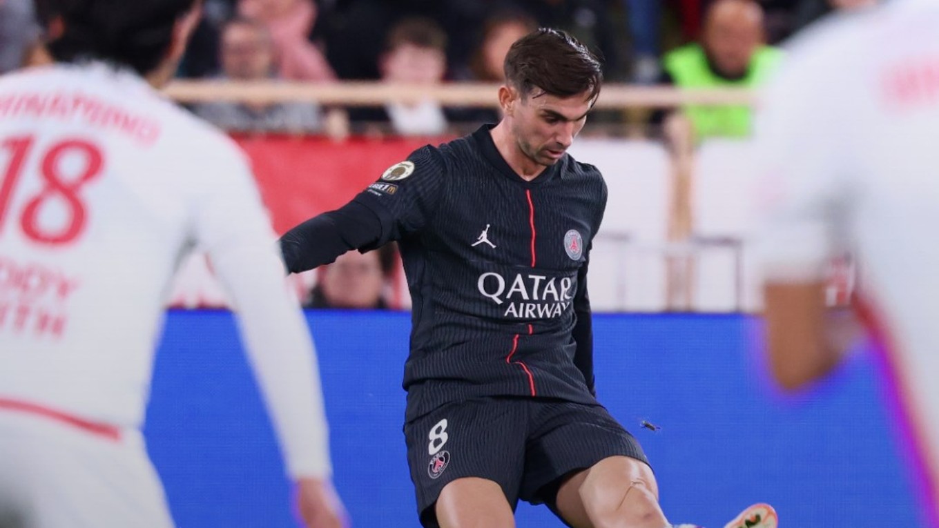 Momentka zo zápasu Monaco - PSG