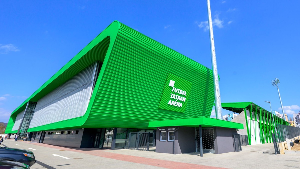 Futbalový štadión Futbal Tatran Aréna.