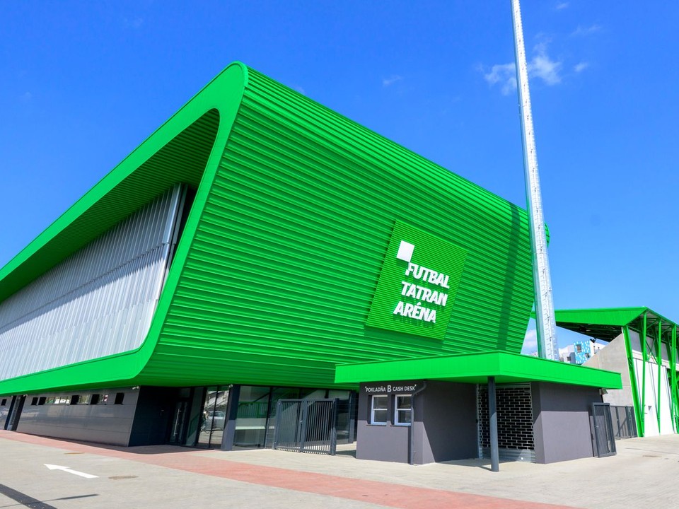Futbalový štadión Futbal Tatran Aréna.