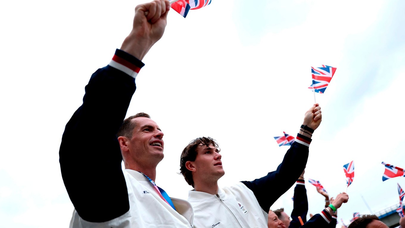 Andy Murray a Jack Draper.