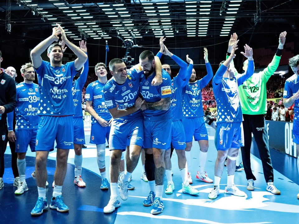 Radosť chorvátskych hádzanárov