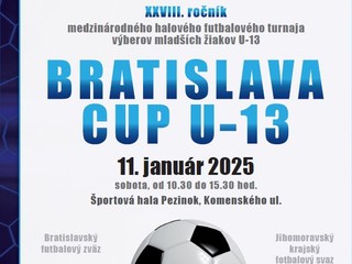 Výber ZsFZ U13 obhájil prvenstvo na turnaji Bratislava cup