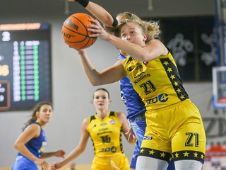 Basketbalistky CBK Košice.