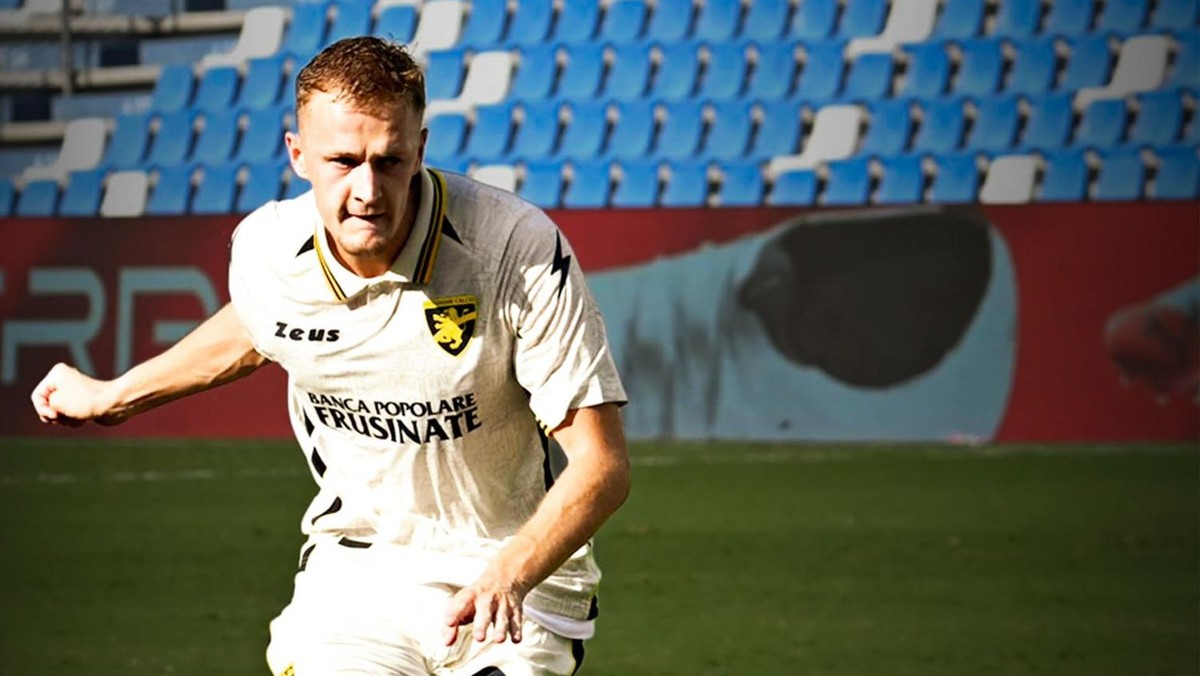 Tomáš Bobček v drese Frosinone