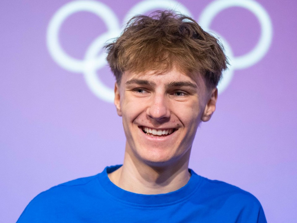 Slovenský reprezentant v skoku na lyžiach Hektor Kapustík 