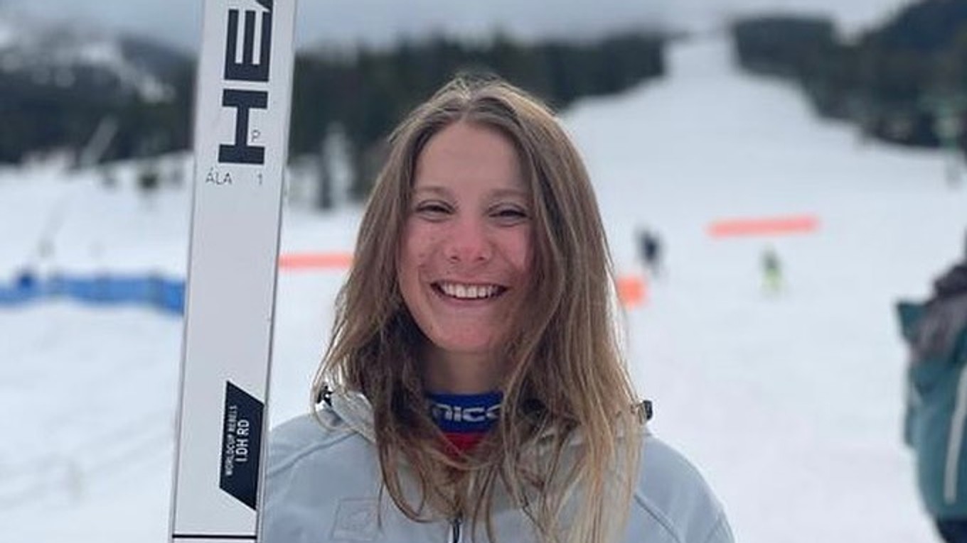 Česká lyžiarka Alena Labaštová.