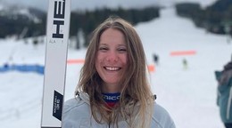 Česká lyžiarka Alena Labaštová.