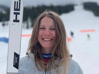 Česká lyžiarka Alena Labaštová.