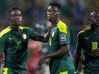 Hráči Senegalu.