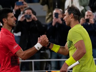 Novak Djokovič a Rafael Nadal.