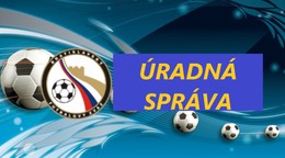 ÚRADNÁ SPRÁVA Č.18 ZO DŇA 31.10.2024