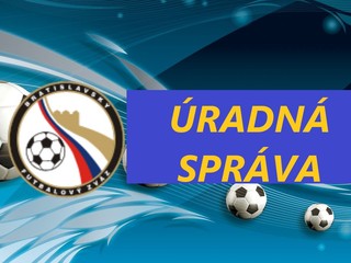 ÚRADNÁ SPRÁVA Č.18 ZO DŇA 31.10.2024