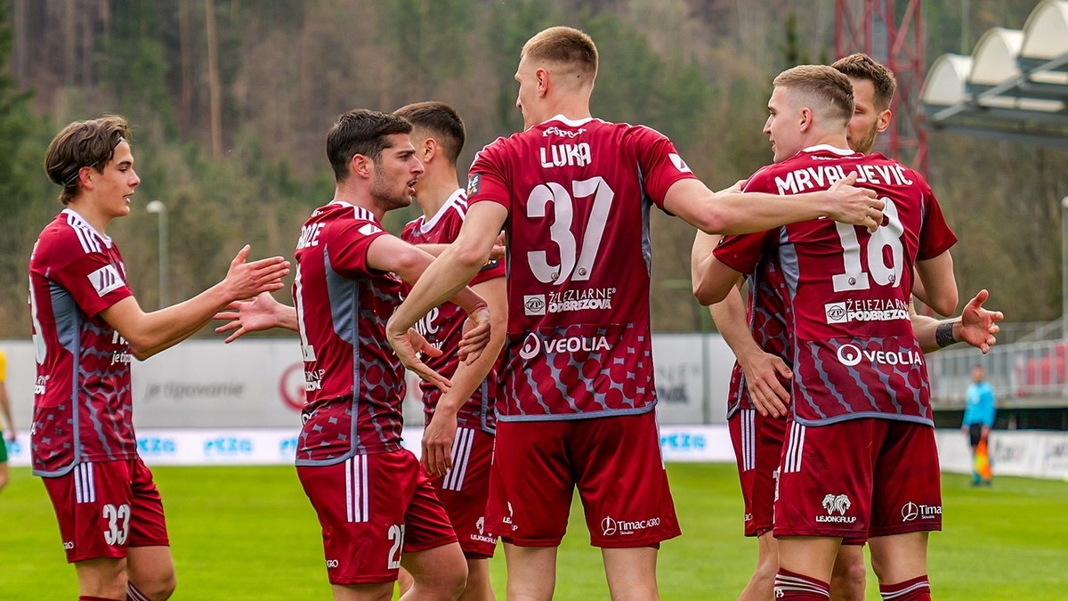 Hráči FK Železiarne Podbrezová