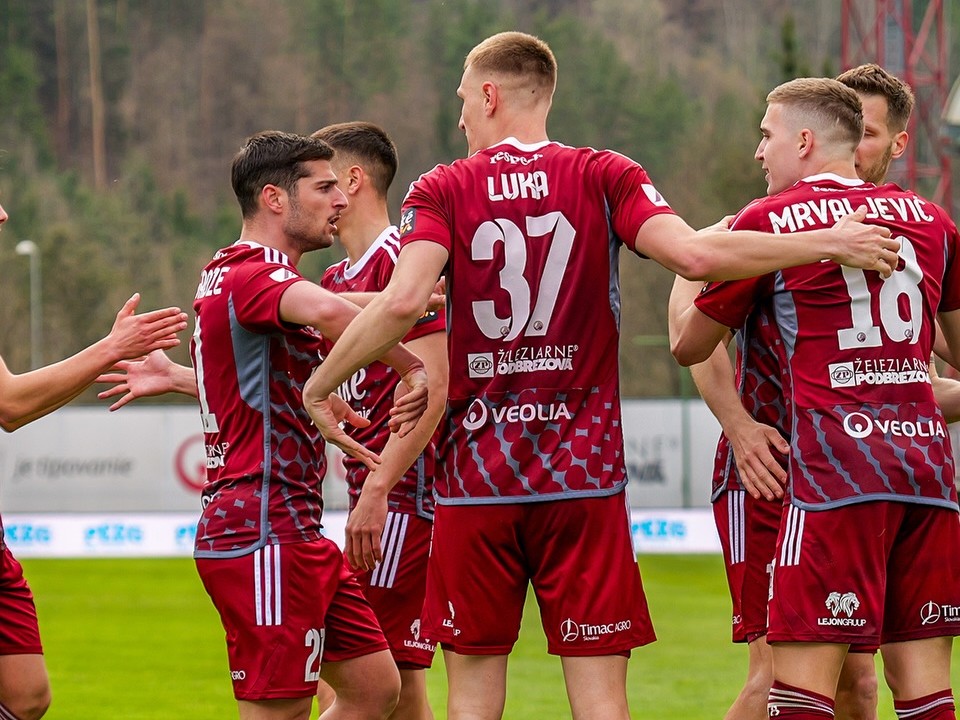 Hráči FK Železiarne Podbrezová
