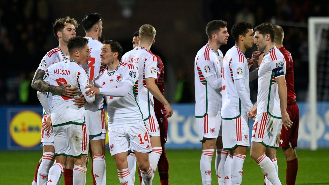 Futbalisti Walesu v kvalifikácii EURO 2024.