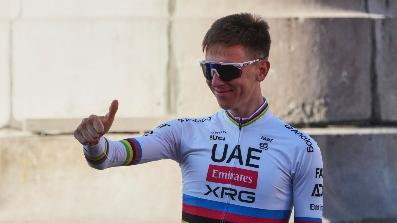 Trasa a mapa na Tour de France 2025. Titul obhajuje Tadej Pogačar.