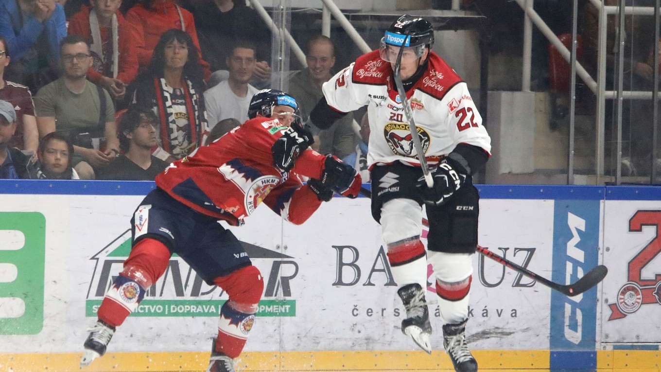 Momentka zo zápasu Zvolen - Banská Bystrice v Tipsport lige.