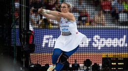 Slovenská reprezentantka Martina Hrašnová.