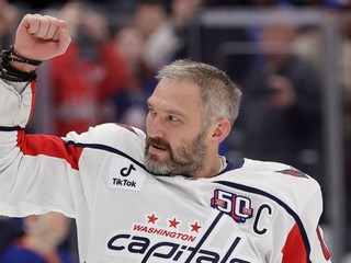 Kapitán Washingtonu Capitals Alex Ovečkin.