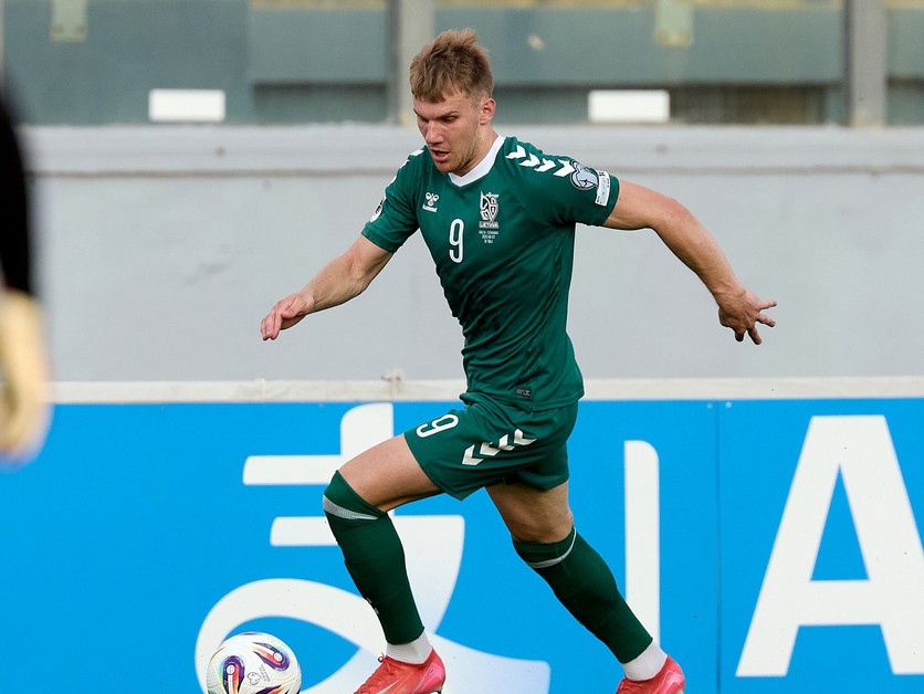 Gytis Paulauskas v drese Litvy.