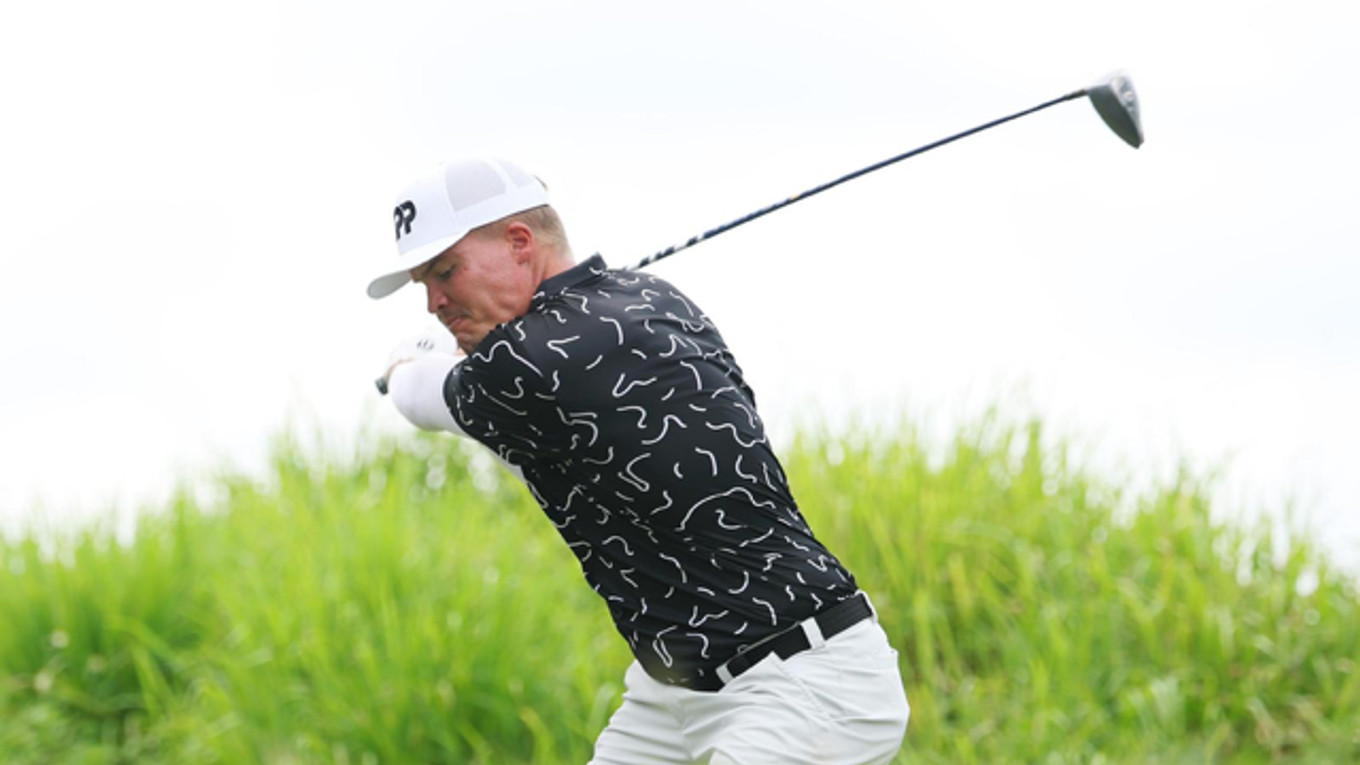 Slovenský golfista Tadeáš Teťák.
