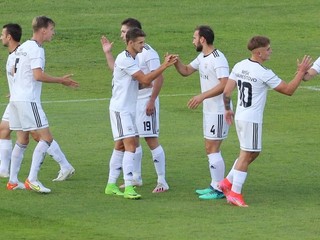 Futbalisti MŠK Námestovo.