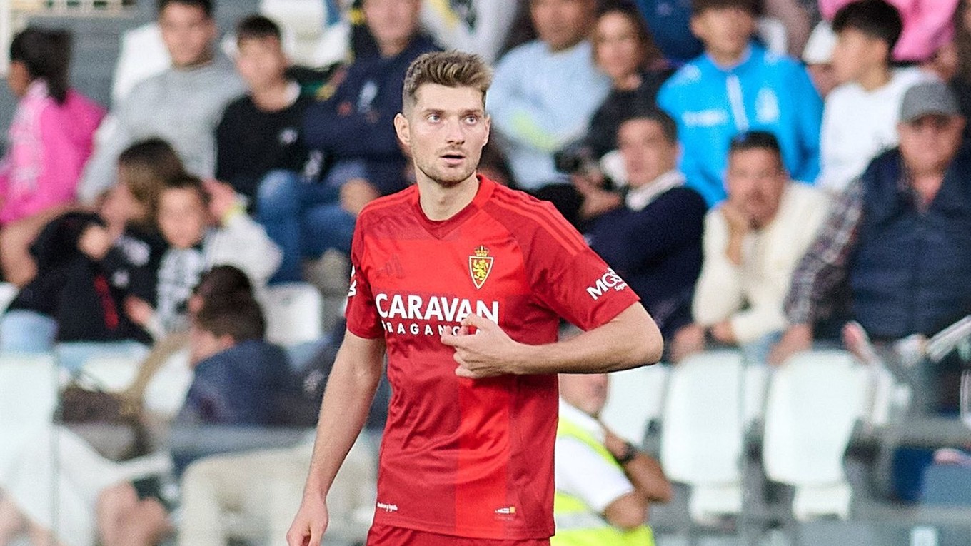 Sebastián Kóša v drese Real Zaragoza.