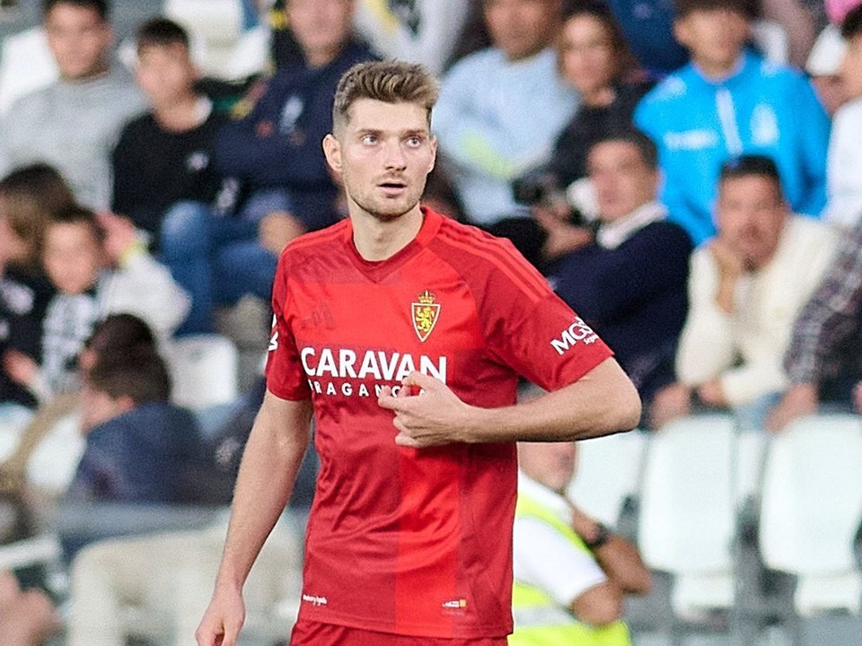 Sebastián Kóša v drese Real Zaragoza.