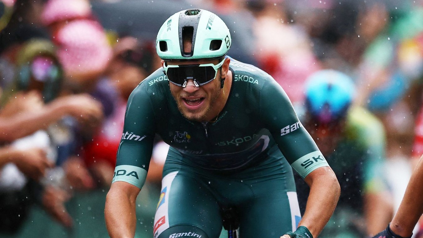 Jonathan Milan sa stal víťazom 17. etapy Tour de France 2025.