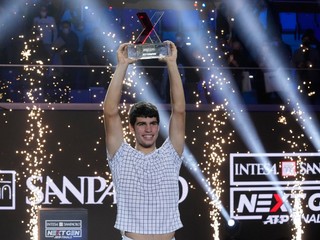 Carlos Alcaraz vyhral Next Gen ATP Finals 2021.