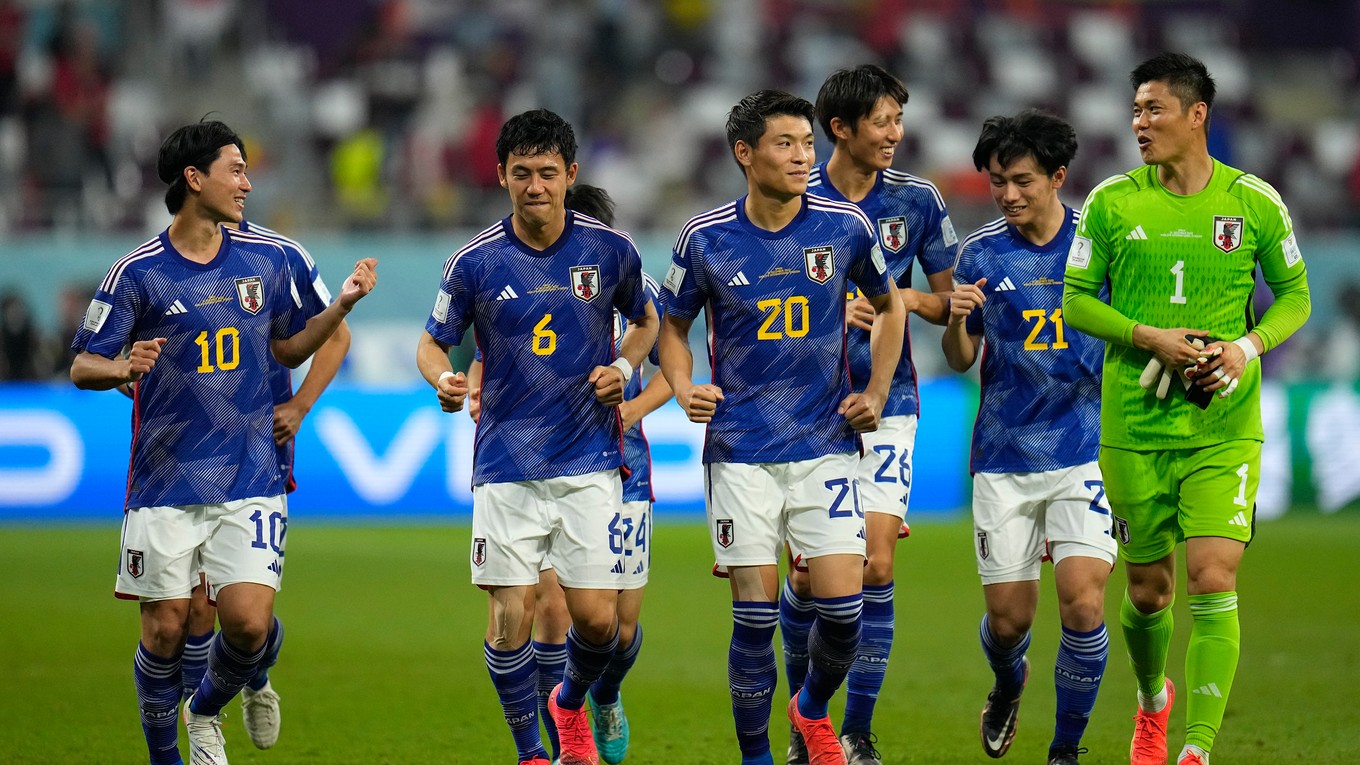 Japonskí futbalisti.