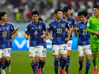 Japonskí futbalisti.